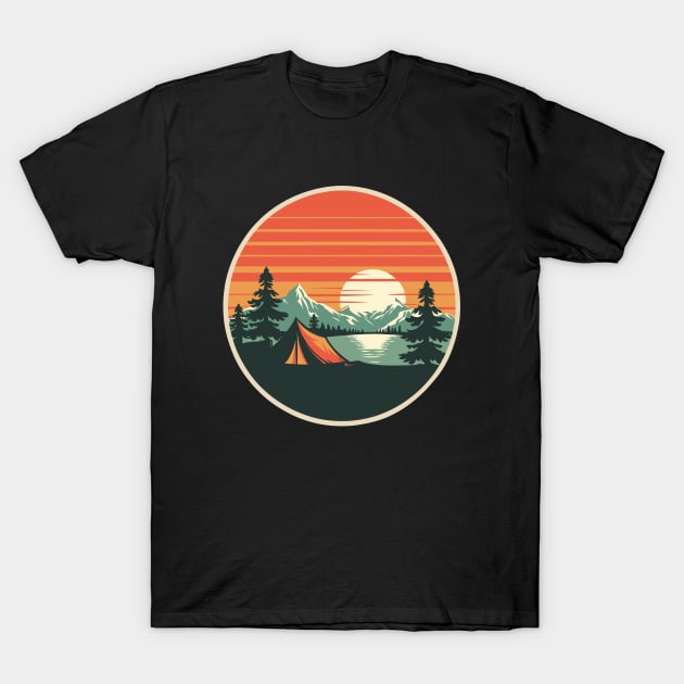 camping time T-Shirt by Roshan